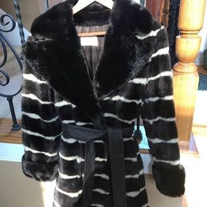 Vintage 60’s Faux Fur Coat, Grandella ~ Sportowne